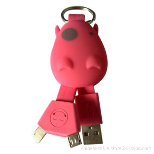 Multifunctional mini data cable